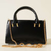 Chain Strap Magnetic Bag Black - Image 2