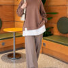 Pleated Tunic Latte - Afbeelding 2