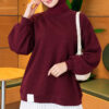 Pleated Tunic Plum - Afbeelding 3