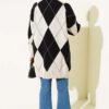 Basic Knit Tunic with Baklava Pattern Stone - immagine 3