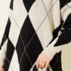 Basic Knit Tunic with Baklava Pattern Stone - immagine 4