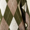 Honeycomb Pattern French Terry Knit Tunic Khaki – Image 4