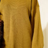 French Terry Long-Sleeve Raglan Sleeve Tunic Oil Green - Imagen 4