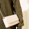 Ribbed Knit Two-Piece Set with Boat Neck Khaki – Bild 4