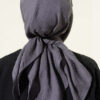 Basic Bamboo Crinkle Scarf Smoke - immagine 3