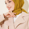 Basic Bamboo Crinkle Scarf Henna Green – Bild 2