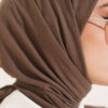 Basic Bamboo Crinkle Scarf Mink – Image 4