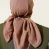 Basic Bamboo Crinkle Scarf Mink - immagine 3