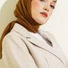 Basic Bamboo Crinkle Scarf Olive Green