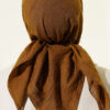 Basic Bamboo Crinkle Scarf Olive Green - immagine 3