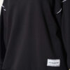 Basic Two-Piece Set with Ribbed Hem Edge Black - Imagen 4