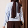 Basic Button-Front Knit Cardigan Baby Blue - immagine 3