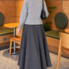 Basic Button-Front Knit Cardigan Grey - Afbeelding 4