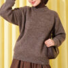 Basic Drop-Shoulder Knit Tunic Mink - Imagen 3