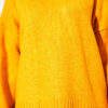 ⁦Basic Oversized Knit Tunic Mustard⁩ - الصورة ⁦4⁩
