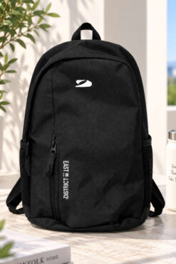 Printed Backpack Black