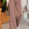 Elastic-Waist Relaxed Fit Jogger Pants Mink - Imagen 3