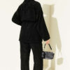 Gold Buttoned Two-Piece Set with Elastic Waist Black - Image 3