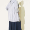 Elastic Waist Lounge Drawstring Pants Navy Blue - immagine 3