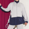 Hooded sweatshirt and jogger set with ribbed cuffs Grey - Image 2