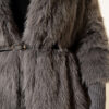 Fitted Cuffed Ribbed Hem with Faux Fur Lined Jacket Smoke – Bild 4
