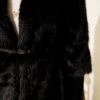 Fitted Cuffed Ribbed Hem with Faux Fur Lined Jacket Black – Image 4