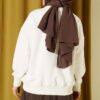 Basic crew neck tunic White – Image 3
