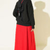 Basic crew neck tunic Black – Image 3