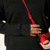 Basic crew neck tunic Black – Image 4