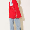 Crew Neck French Terry Tied Drawstring Tunic Red - immagine 3