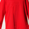 Raglan Sleeve Crew Neck Tunic with Side Slit Red - immagine 4