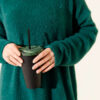 Crew Neck Sweater with Beard Detail Nefti - الصورة 4