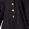 Brooch-Embellished Jacket and Two-Piece Set Navy Blue - immagine 4
