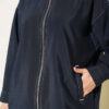 Zip-up jacket with pocket details Navy Blue – Bild 4