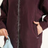 Zip-up jacket with pocket details Plum – Bild 4