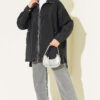 Zip-up jacket with pocket details Black - Imagen 2