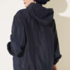 Hooded sweatshirt with pocket detail Navy Blue - Afbeelding 3