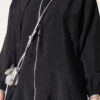 Hooded sweatshirt with pocket detail Black - Afbeelding 4