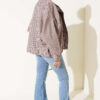 Pocketed Spanish-style Wide-Leg Denim Trousers Light Blue - Imagen 3