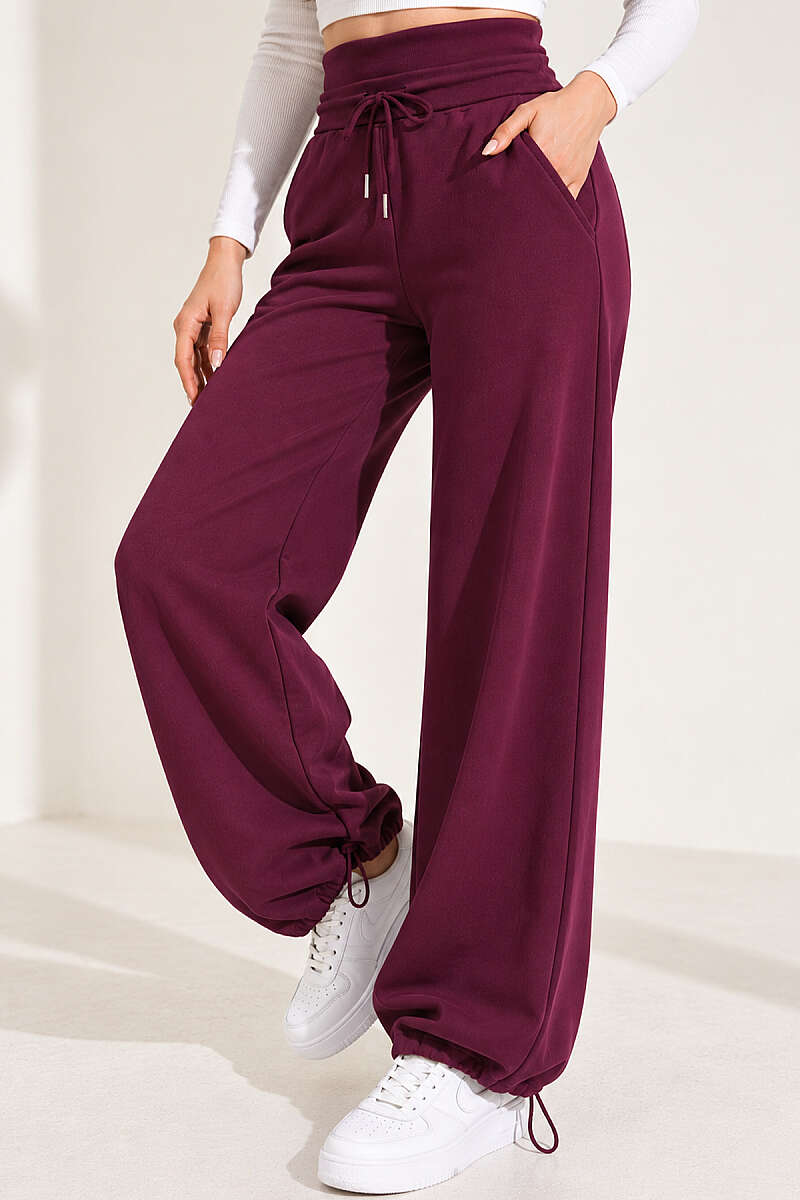 Trousers Plum