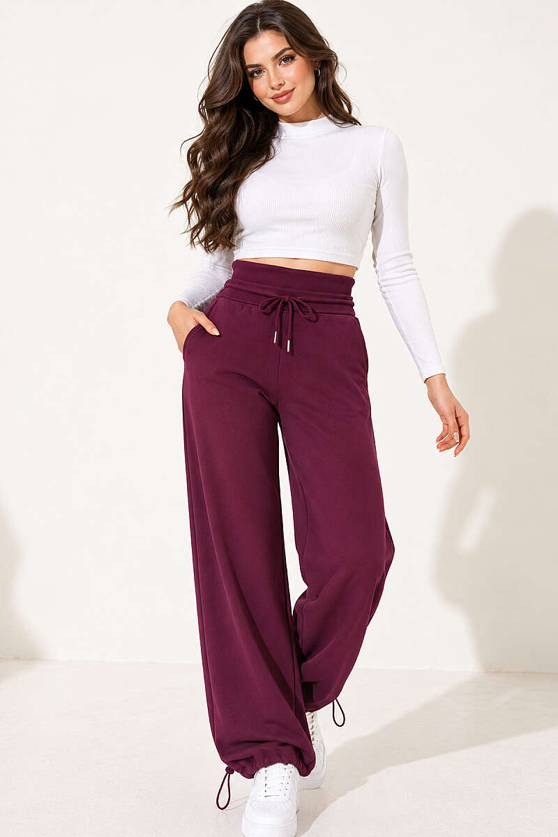 Trousers Plum - الصورة 2