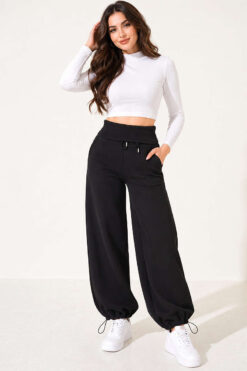 Alternative view of Trousers Black