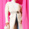 Pocketed Long Knit Cardigan Stone