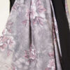 Floral Pattern Detail Shawl Smoke – Bild 4