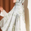 Floral Pattern Detail Shawl Mint - Imagen 2