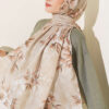 Floral Pattern Detail Shawl Nefti