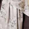 Floral Pattern Detail Shawl Aqua Green - immagine 4