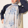 Floral Pattern Detail Shawl Stone - Imagen 2