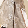 Floral Pattern Detail Shawl Oil Green - Afbeelding 4
