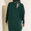Embroidered Flower French Terry Tunic Nefti – Bild 3